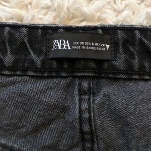 Zara mom jeans